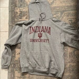 Champion Gray Indiana Hoodie